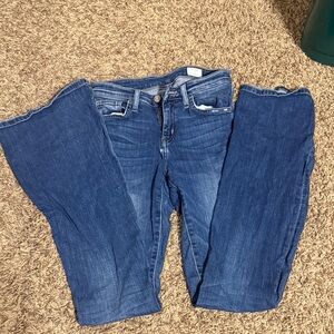 Stylish Indigo Women's Flare Jeans